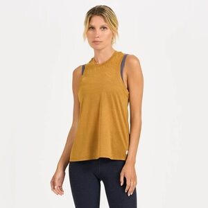 Vuori Mod Tank Top in Dark Golden